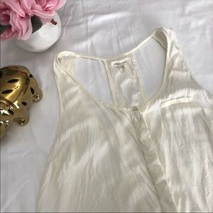 Silence + Noise | Cream tank top